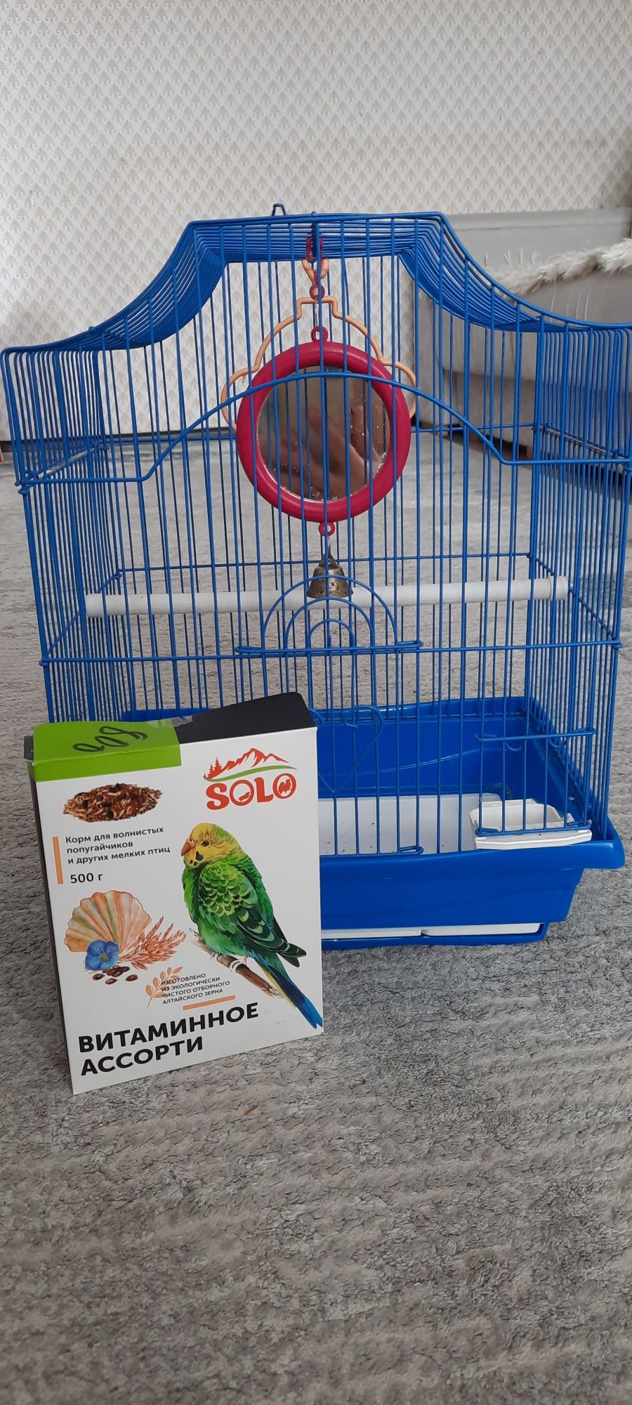 Продам клетку для попугая