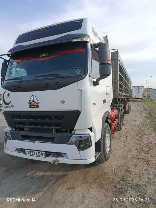 Howo a7 с полупрсепом