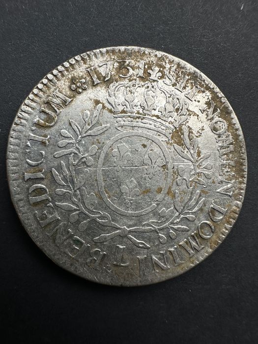 Франция 1 екю Луи XV 1731 L