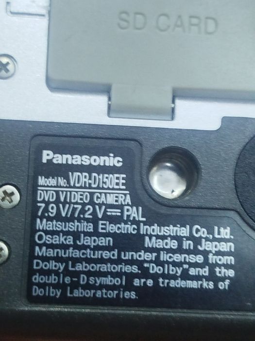 Video kamera VDR-D150EE