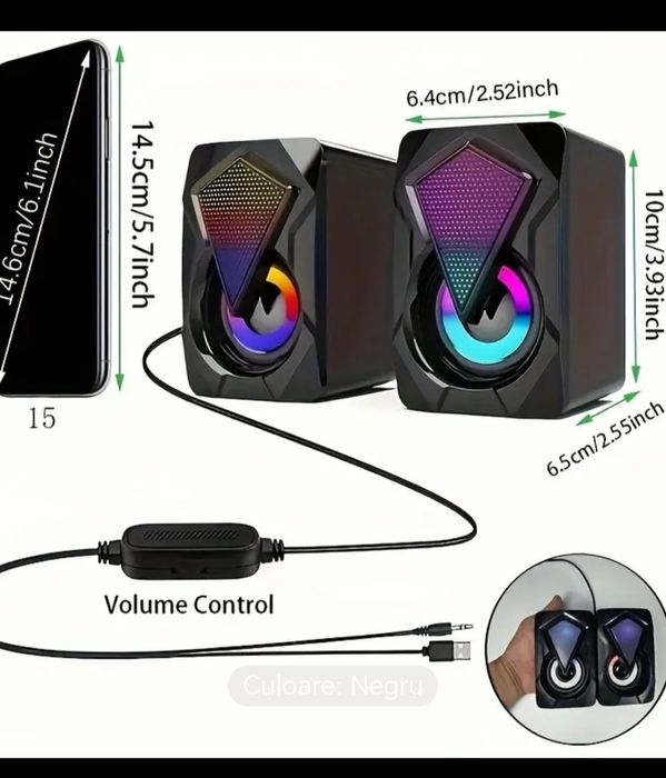 Mini Led Laptop Speakers