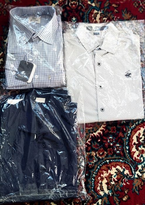 Мужская рубашка polo новая размер м продам дёшево.