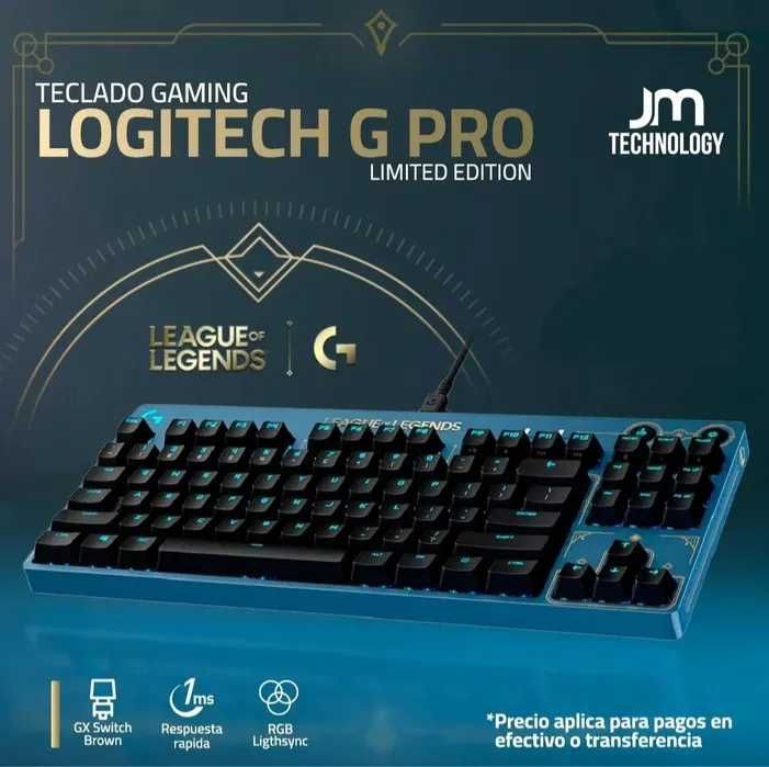 СКИДКА! Logitech G PRO LOL League Legends Механическая Клавиатура
