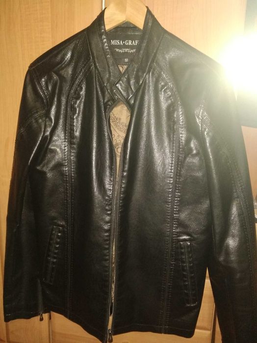 Куртка мужская кожаная