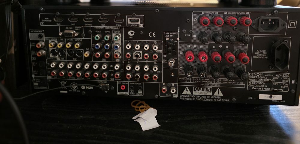 Denon AV Receiver model AVR-2310