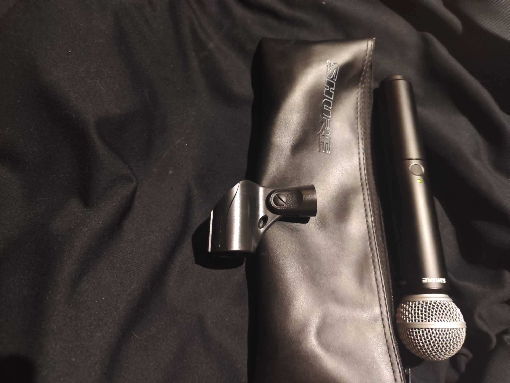 Безжичен микрофон. SHURE, SM58