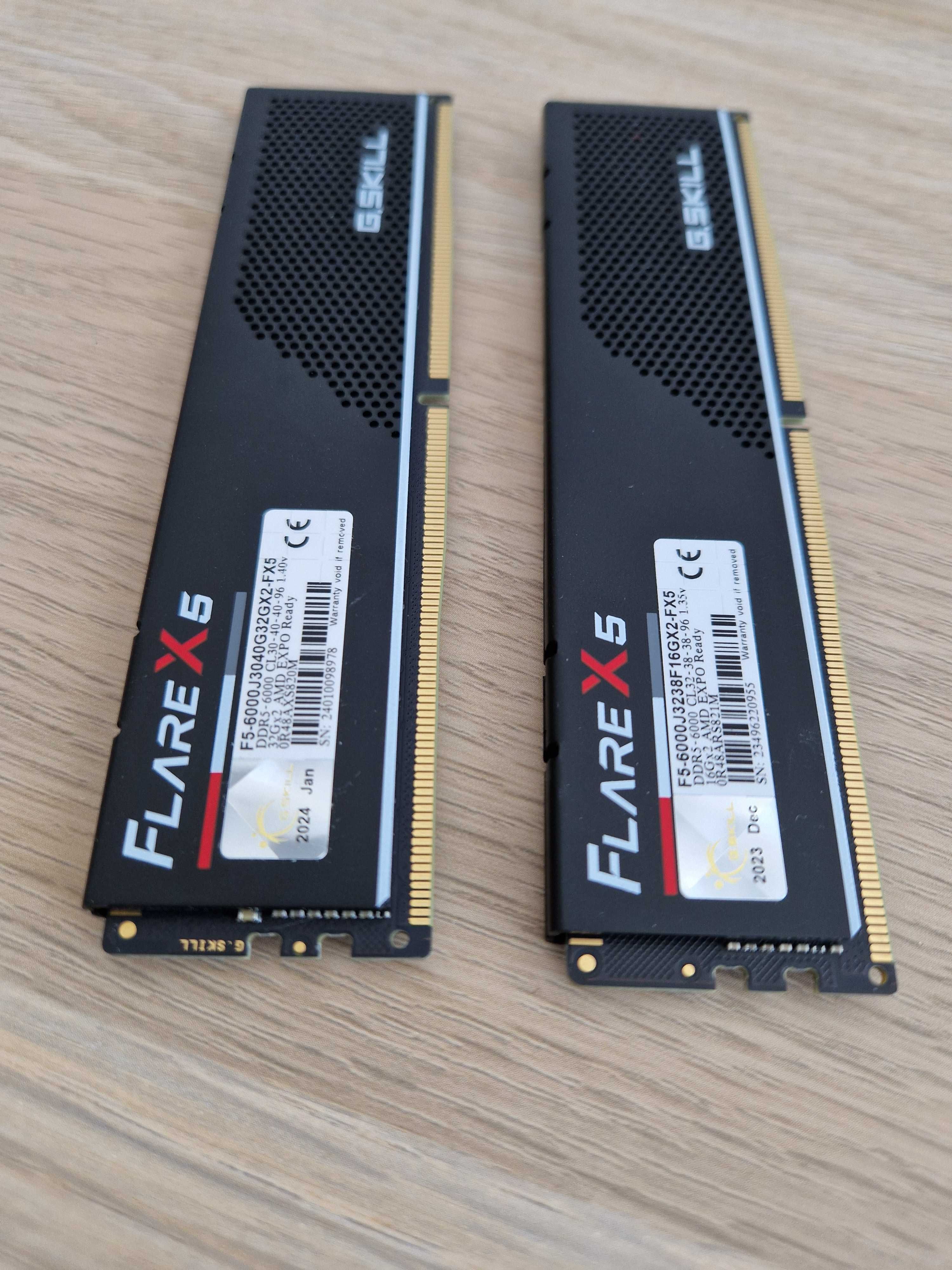 Memorii RAM -  G.SKILL Flare X5 Black 32GB (2x16GB) DDR5 6000MHz CL32