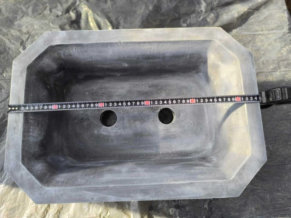Vas beton, ghiveci beton bonsai XXL extra large, dimensiune mare