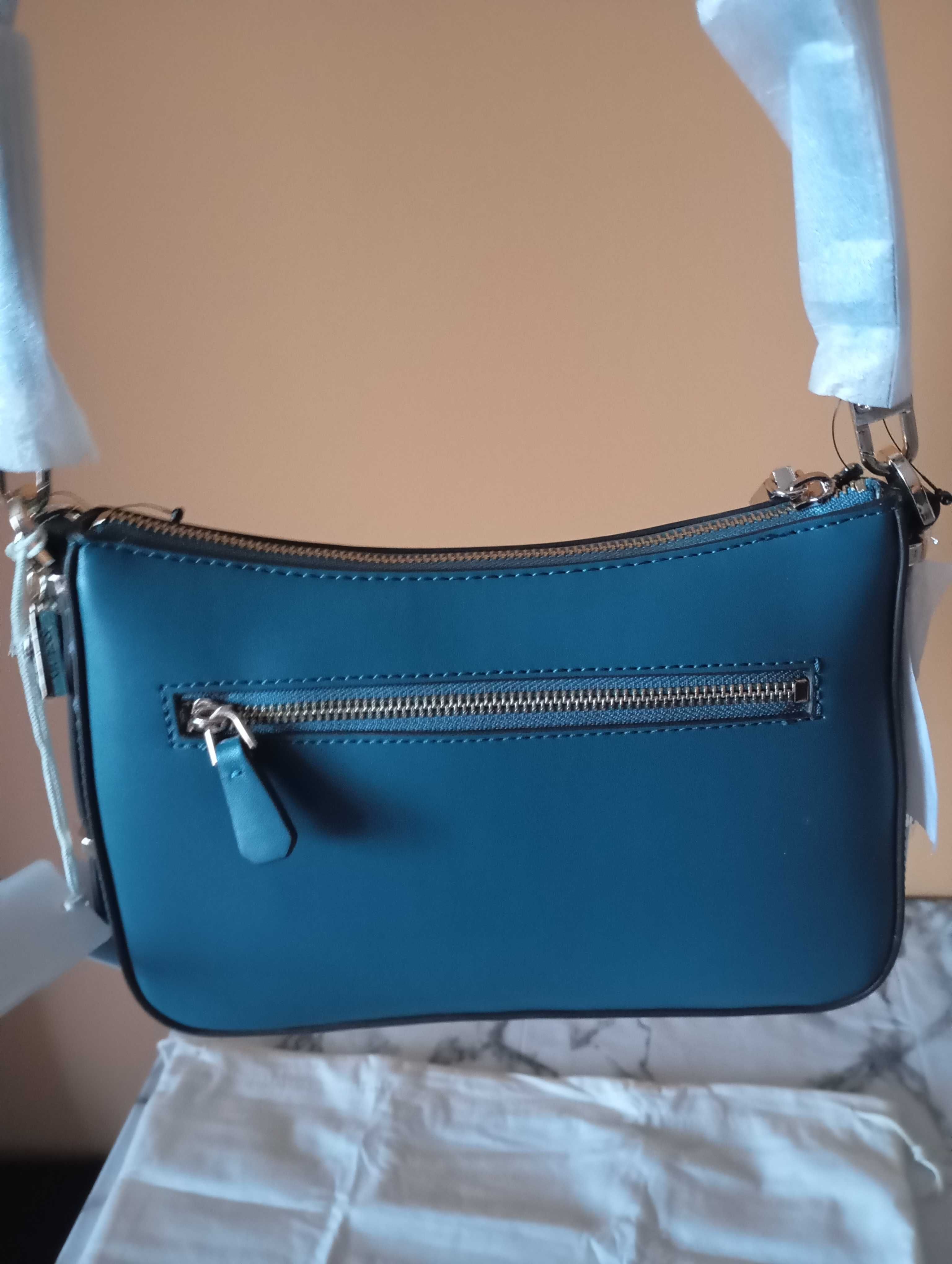 Чанта Guess.  Daryna 2 Comp Satche HWVG94 93180. Електриков. Нова.
