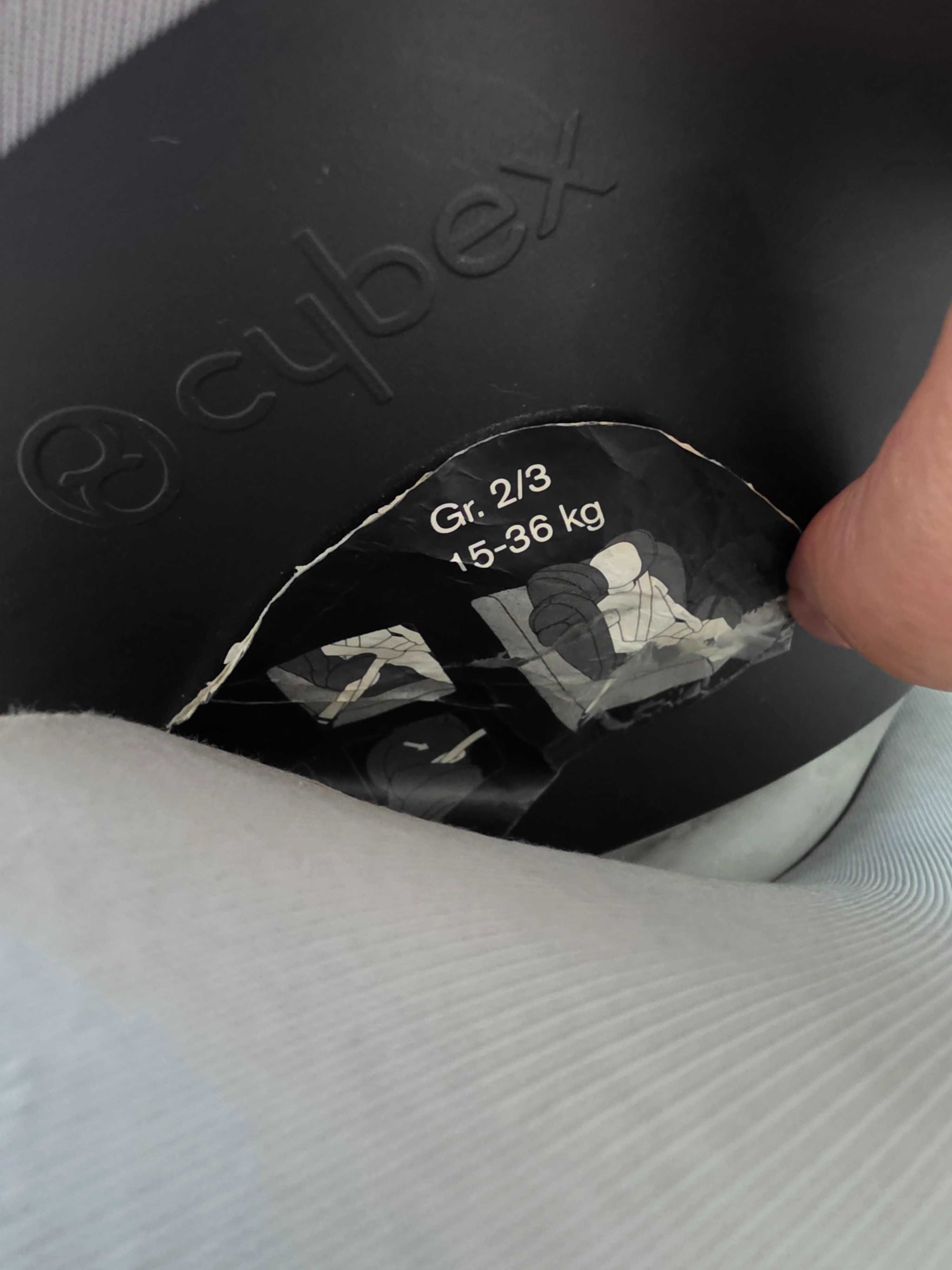 Cybex - Столче за кола Pallas M-Fix (9-36 кг) Manhattan Grey