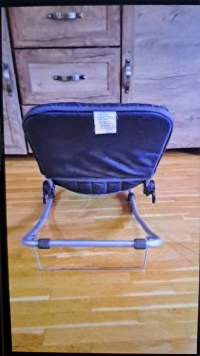 Бебешки шезлонг-син