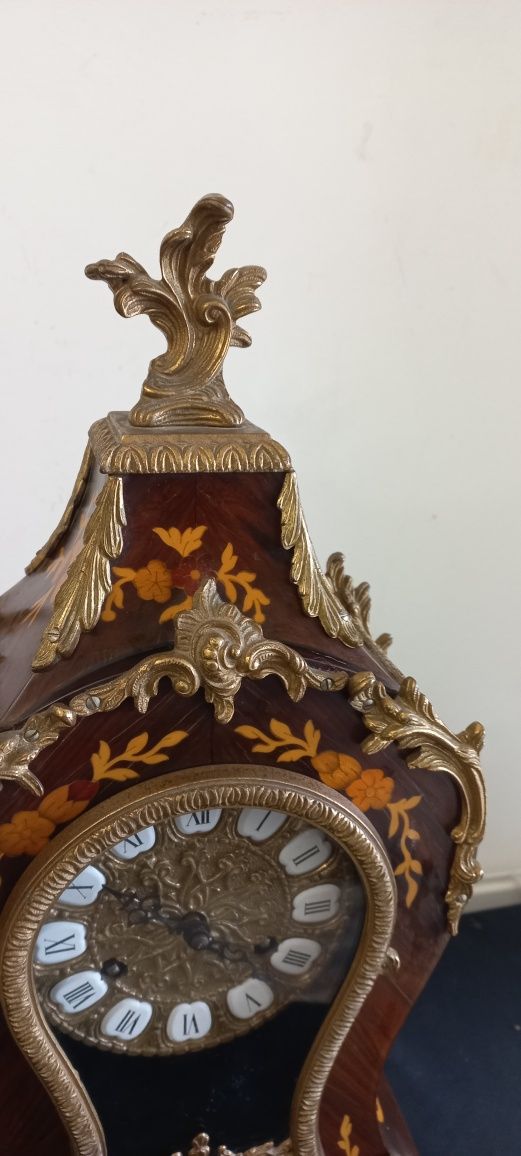 Ceas de semineu masa bronz Boulle deosebit Super Pret!