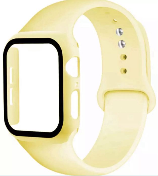 Curea Direct Husa Folie Metalic Magnetica Compatibila Ceas Apple Watch