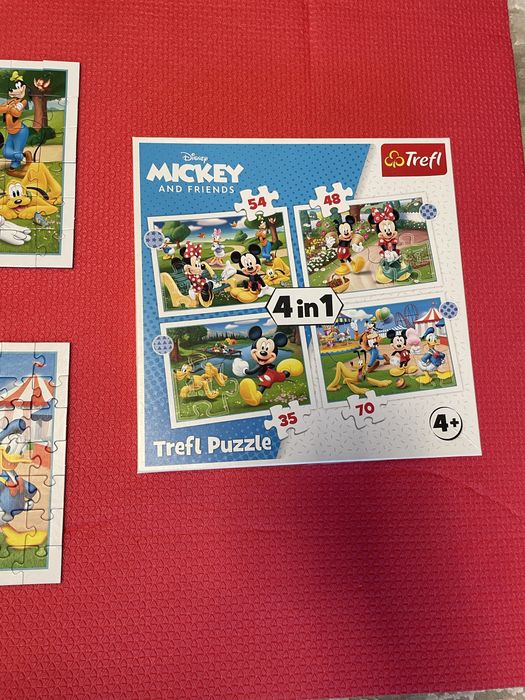 Puzzle 2 x cutii Trefl 4 ani+