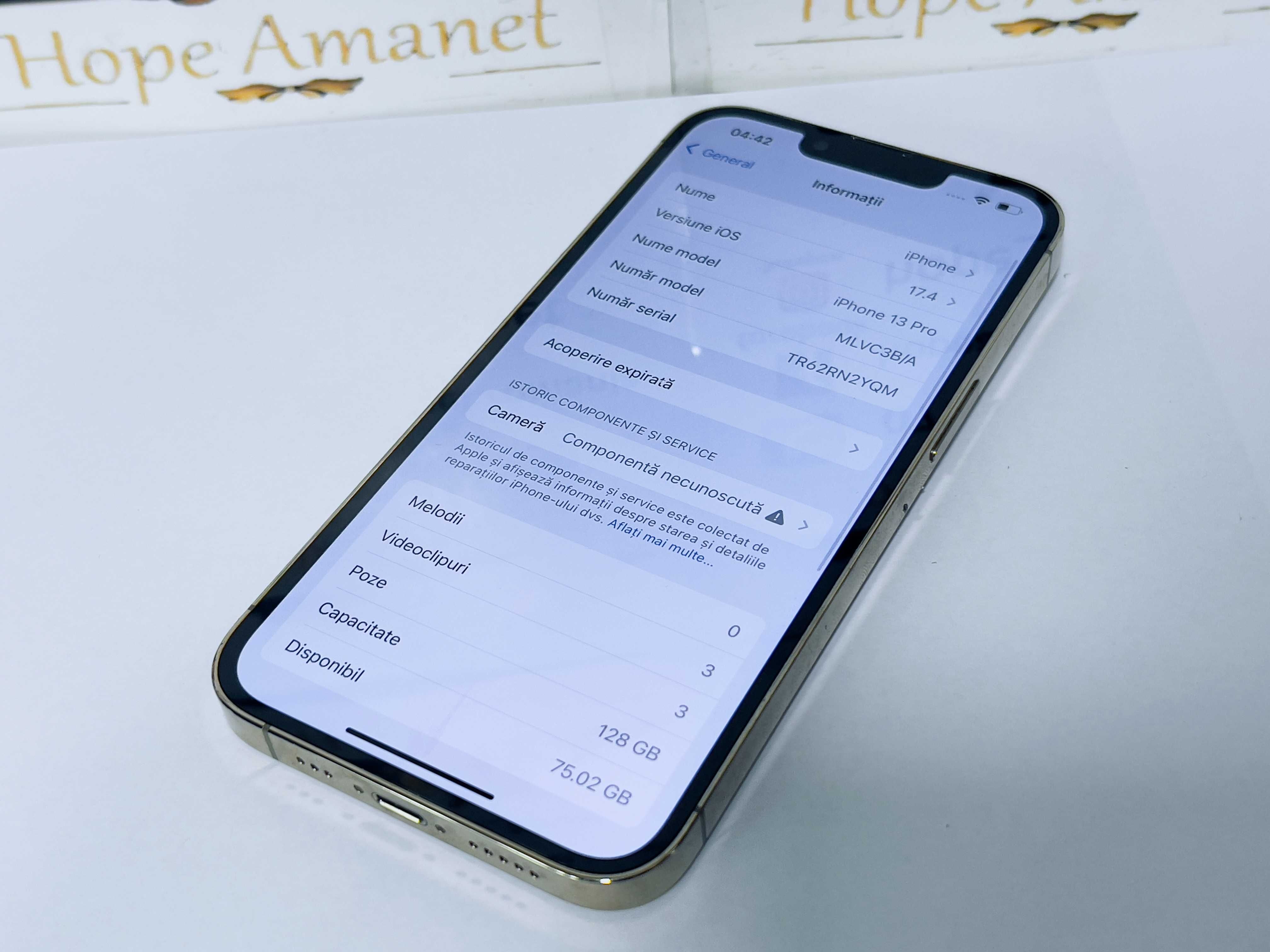 Hope Amanet P10/iPhone 13 Pro 128GB Garantie tehnica 12 LUNI