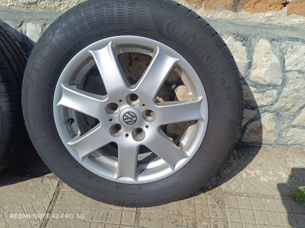 Алуминиеви джанти rial R 16 5/112  с летну гуми  205 60 16