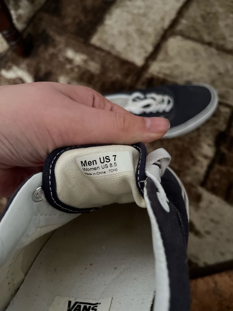 Тъмно сини Маратонки Vans