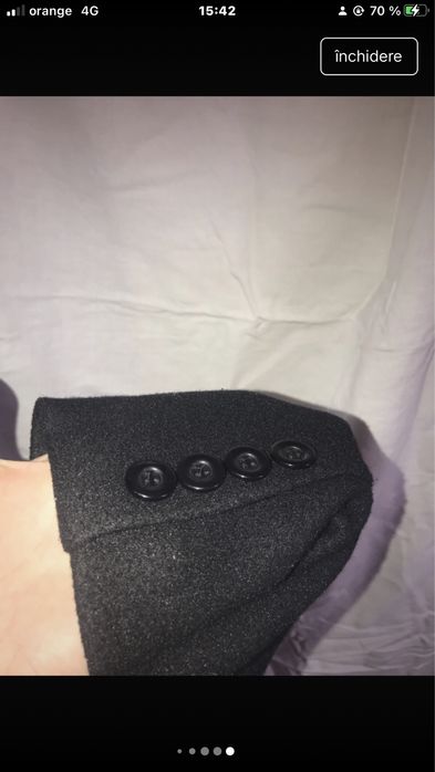 Pardesiu Palton negru