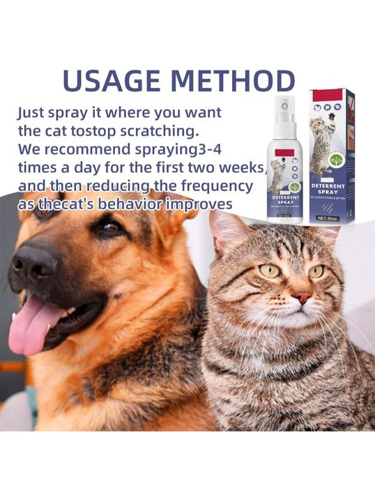 Formulă specială – descurajează pisicile să zgârie