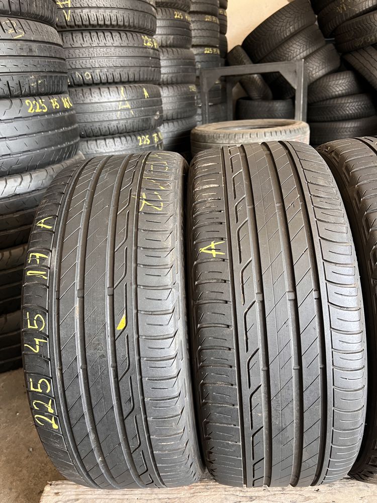 4 anvelope vara 225/45/17 , Bridgestone , 5.8 mm