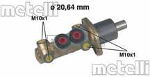 Спирачна помпа METELLI 05-0059