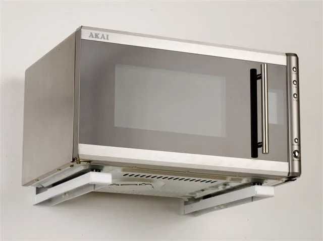 Suport cuptor cu microunde, pe perete, SerEnd DK 503, alb, nou