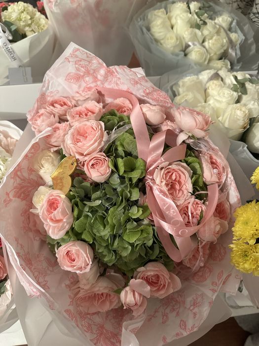 букет цветов свежий