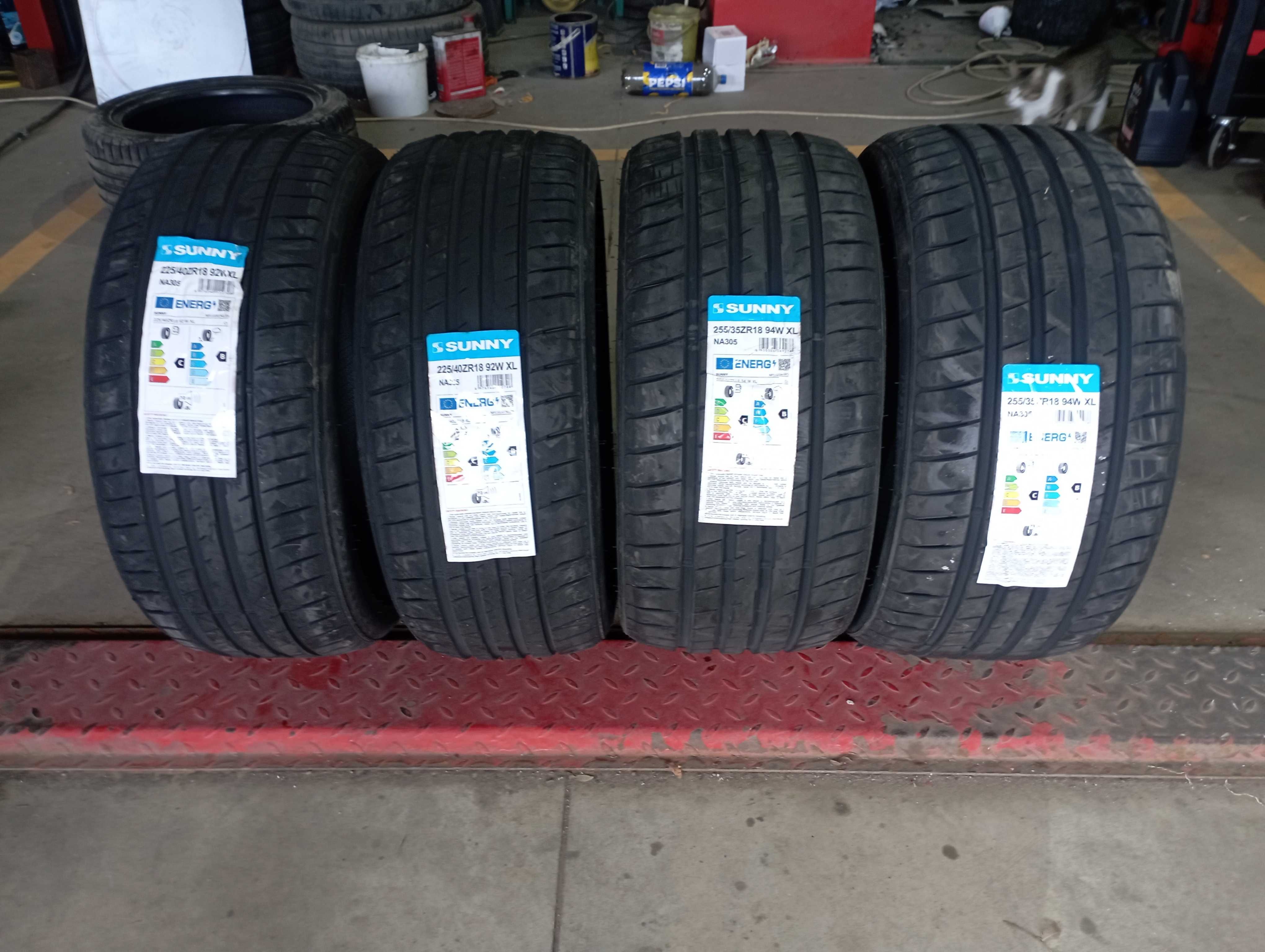Set Anvelope Sunny 255/35/18 Cu 225/40/18 (BMWSeria3) Noi De Vara