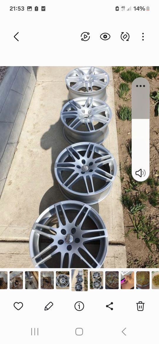 Jante R19,MAM,pentru Audi A4,A5,A6,arata ca noi ,