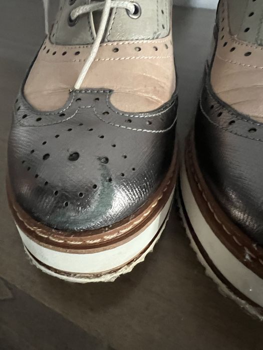 Кожени обувки Bianki N40