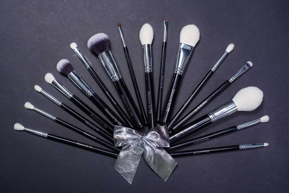 Сет четки от естествен косъм