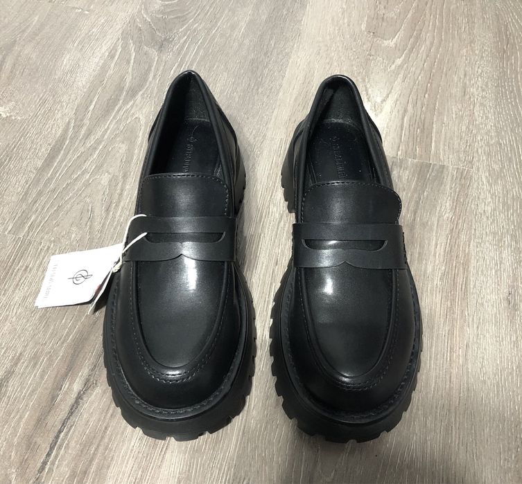 Pantofi stradivarius marime 37 pantofi platforma negri noi 37