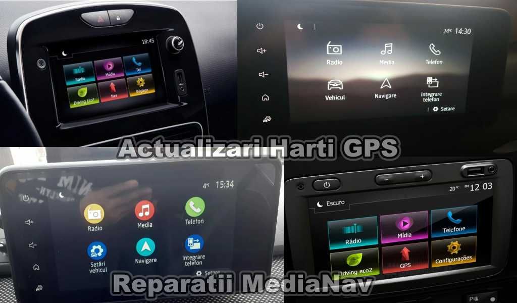 Actualizare Harti/Modificare/Reparare Navigatie Dacia/Renault/Opel