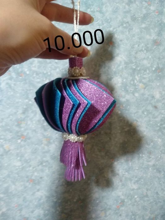 Новогодние игрушки ручной работы