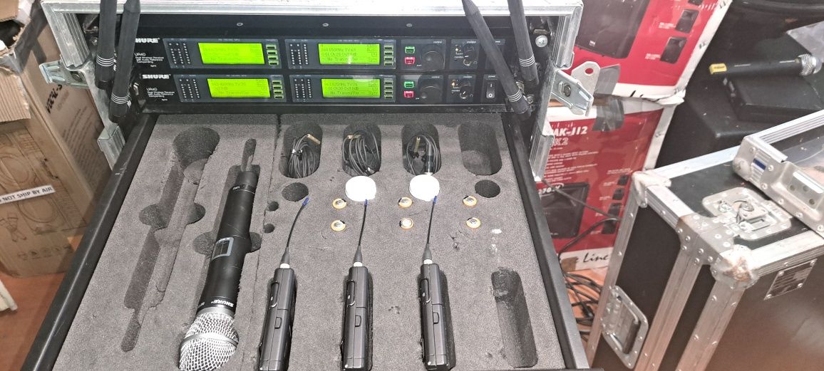 Set Shure UR4D  ,  Beta 87A ,  Ur1