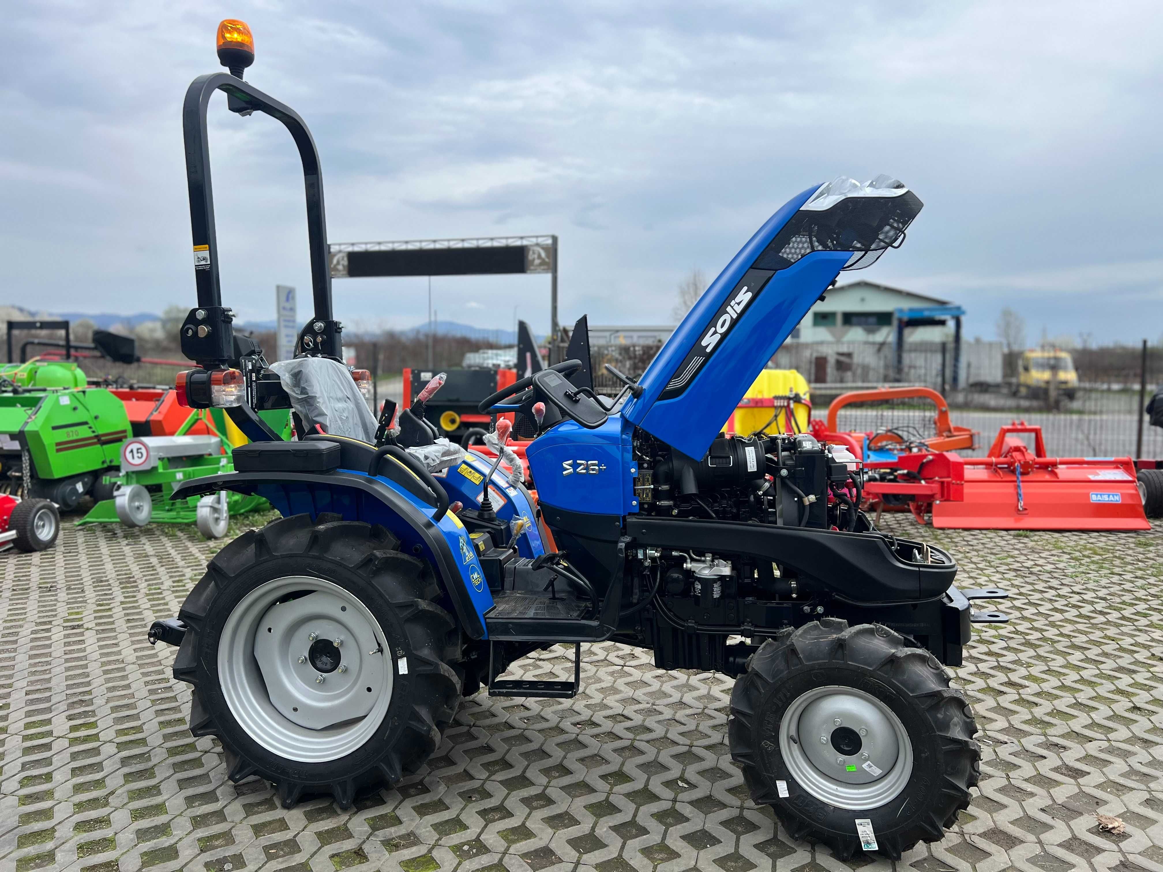 Tractor Solis NOU 26 CP fara cabina tractor 4x4 Solis AGRAMIX