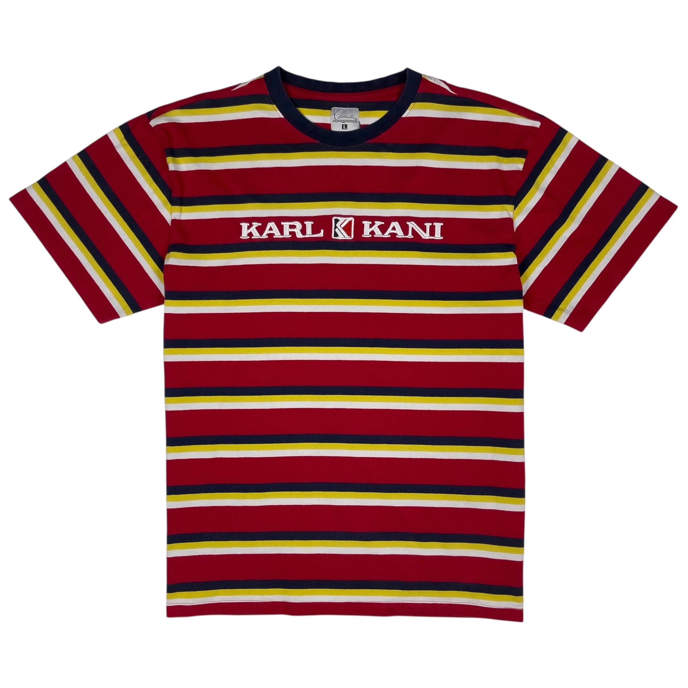 Мъжка тениска Karl Kani Retro Stripe Embroidery Logo T-Shirt