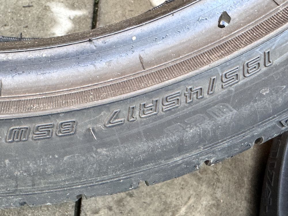 195/45/R17 Falken 4бр летни dot 0219 5-6mm