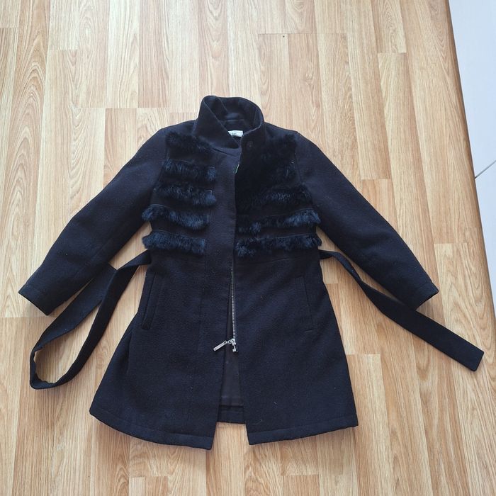 Черно елегантно палто