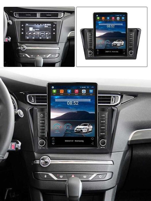 Navigatie Peugeot 408 din 2014 - 2020 Ecran TESLA 9.7 inch 4GB RAM