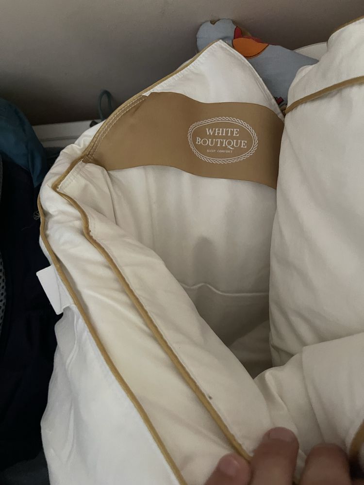 Топ матрак White Boutique Nordic Topper 180/200+5 см с пух и пера