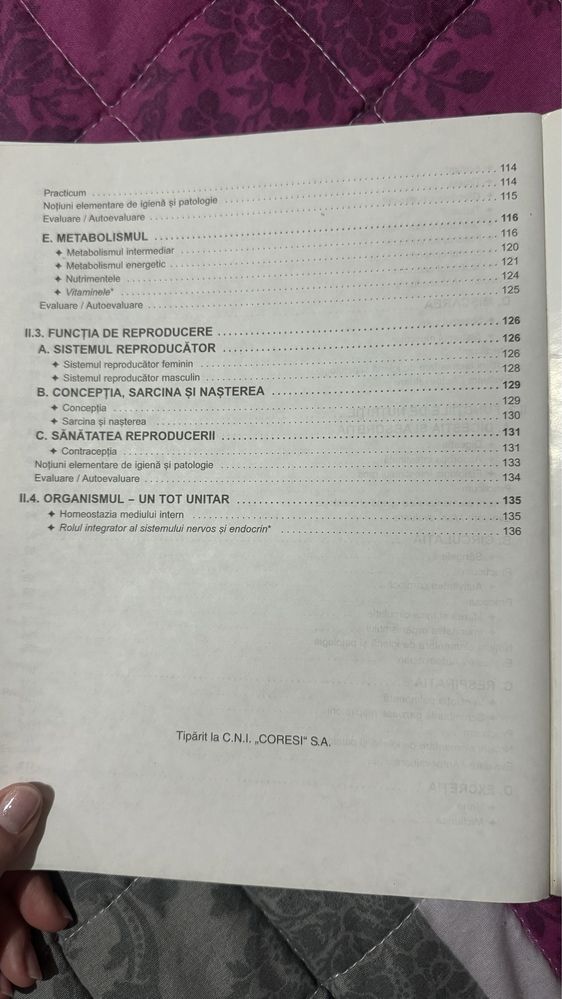 Manual biologie Ioana Arinis editura Sigma