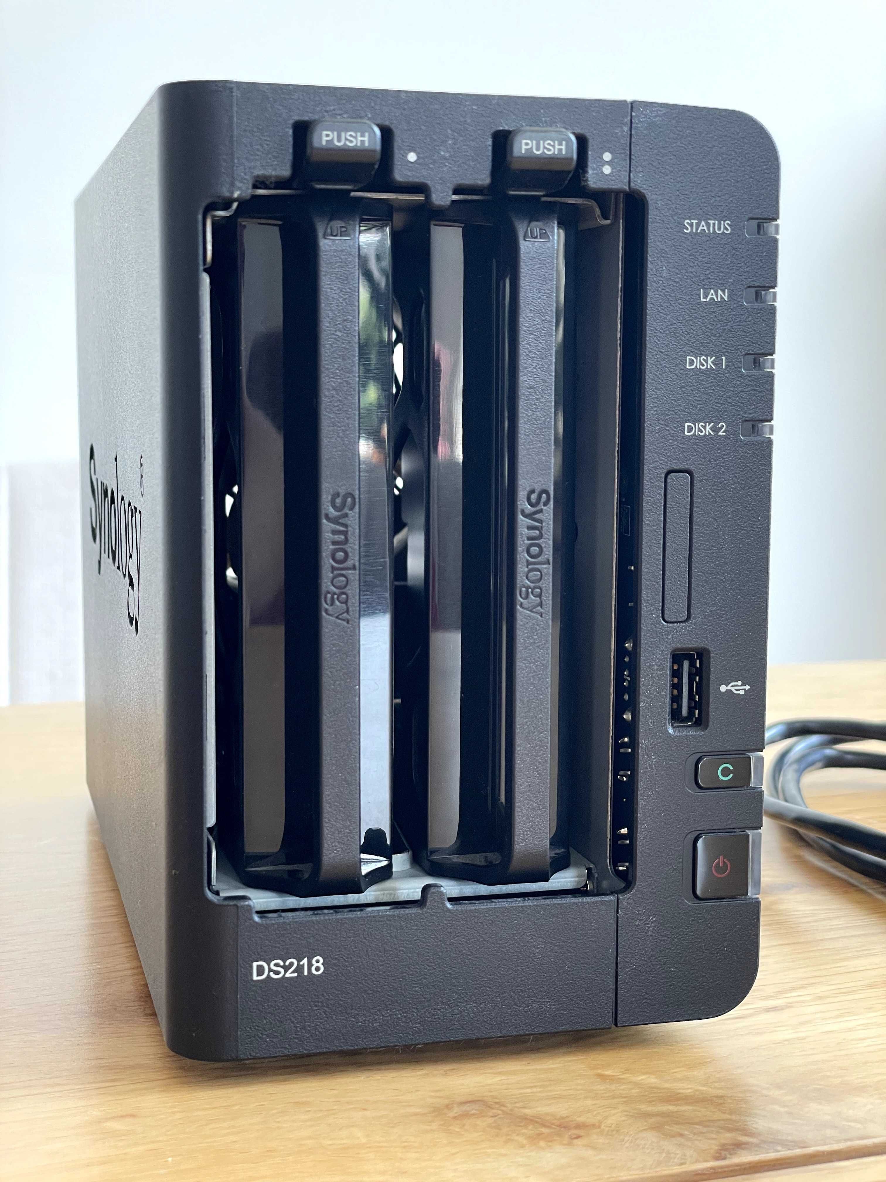 Synology DS218, NAS