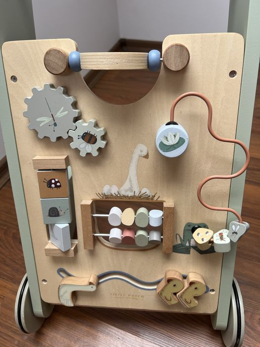 Little dutch дървена проходилка с активности