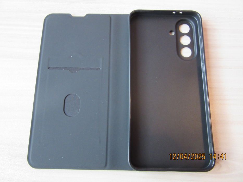Samsung Galaxy A56 A36 / VELVET BOOK Кожен калъф тефтер