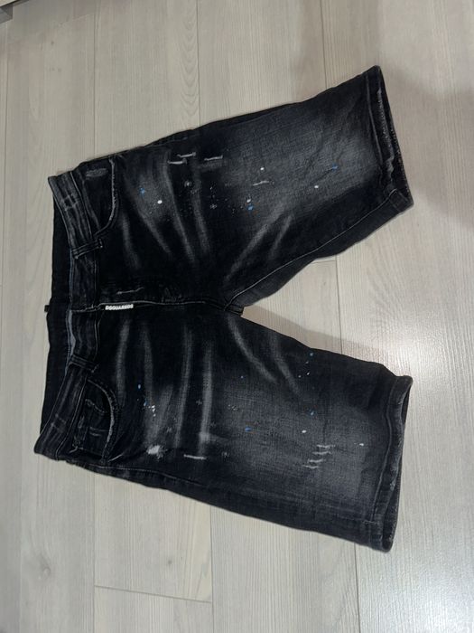 Къси черни дънки-размер 54