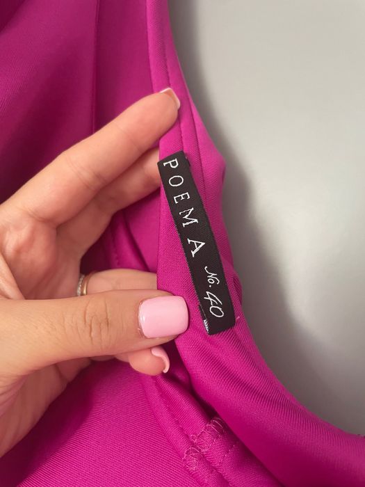 Rochie Poema conica cu volane, 40