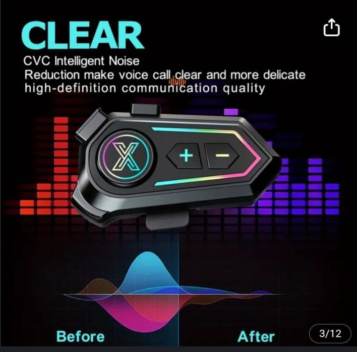 Intercom moto wireless