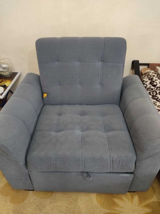 Продам - Кресло-кровать б/у в хорошем состоянии — 500 000 сум