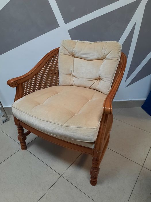 Ратаново винтидж кресло